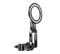 ZEPFJHE 360 Adjustable Phone Brackets Reinforced Aluminum General 1/4 Thread Interfaces Camera Mount Systems For Travel Metal Phone Mount With Extension Rod