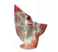 ZEPFJHE 360 Degree Illuminated Belly Dance with Telescopic Rod