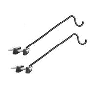 ZEPFJHE 360 Degree Swivels Plant Hanger Rusts Proof For Balconies Railings Outdoor Bird Feeders Holder Multifunctional Decks