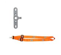 ZEPFJHE 360°Rotating Metal Cycling Mount Compatibility Anti-Shock Position Adjustment Metal Remote Holder