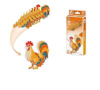 ZEPFJHE 3D Puzzle Challenge Paper Activity Toy for Problem Solving Ability Improvement Sensory Animal Puzzles Project Creative Building