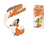 ZEPFJHE 3D Puzzle Challenge Paper Activity Toy for Problem Solving Ability Improvement Sensory Animal Puzzles Project Creative Building