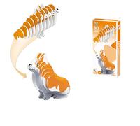 ZEPFJHE 3D Puzzle Challenge Paper Activity Toy for Problem Solving Ability Improvement Sensory Animal Puzzles Project Creative Building