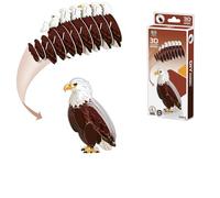 ZEPFJHE 3D Puzzle Challenge Paper Activity Toy for Problem Solving Ability Improvement Sensory Animal Puzzles Project Creative Building