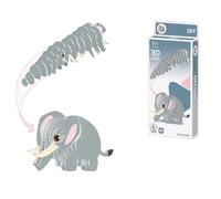 ZEPFJHE 3D Puzzle Challenge Paper Activity Toy for Problem Solving Ability Improvement Sensory Animal Puzzles Project Creative Building