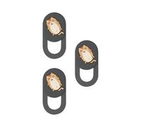 ZEPFJHE 3pcs Cartoon Kitten Camera Covers Webcam Covers Slide Web Camera Phone Camera Covers Protect Your Security