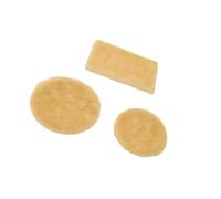 ZEPFJHE 3Pcs Miniature Carpet for Doll House Furniture Floor Mat Soft Plush Easy Clean Small Rug for Craft Model Project Decors Doll House Accessories