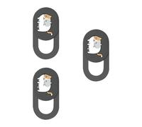 ZEPFJHE 3pcs Webcam Covers Slide Cartoon Kitten Camera Covers For Laptop PC Cellphone Web Camera Privacy Protector Sticker
