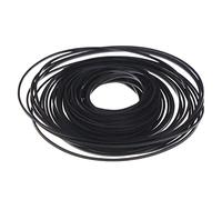 ZEPFJHE 40-130mm/45-130mm Drive Belts Square Rubber Cassette Tape Recorder Turntable Strap Belts Black Mixed Size Square Belt