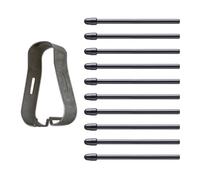 ZEPFJHE 50/40/30/20/10pcs Nibs Wring Accessories Pen Tips And Clips Standard Tip For 133 Pen Tips