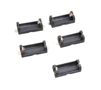 ZEPFJHE 5PCS CR123A Battery Holders ABS Case 3V Output PCB Solder Mounting Leads For 16340 17335 PCB Solder Mounting Leads Battery Case
