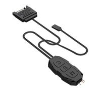 ZEPFJHE 5V 3Pin to ARGB Adapter Controller Computer Fan LED Lighting Cooler Water Cooling RGB Controller Cable