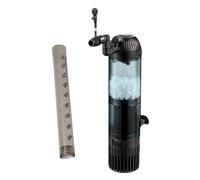 ZEPFJHE 6 In 1 Aquarium Filter With Organic Mediums And Fluid Bed USB Powered For Fish Tanks Water Maintenance Aquarium Oxygenator With Filter