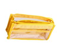 ZEPFJHE 6-Layer Pencil Bag Large Capacity Case Pen Case Clear Pen Bag Organisers Cartoon Box