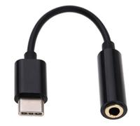 ZEPFJHE 7CM Type C to 3.5mm Auditory Adapter Black for Connecting Devices to 3.5mm Headphones Easily Earphone Adapter