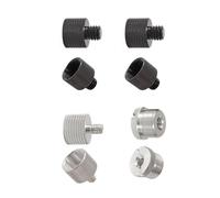 ZEPFJHE 8Pcs 5/8 To 1/4 To 3/8 Screw Thread Mount Connector Adapter For DSLR Camera Microphone Bracket Tripod Replacement Portable Clip Adapter For Outdoor