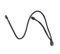 ZEPFJHE 8PIN To (6+2) 6pin Male Power Connectors Cord For GPU Card Power Cord To GPU 6Pin Graphics Extension Line Video Modular