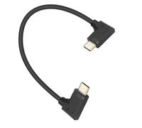 ZEPFJHE 90 Degree Angled Type C Male To Male Cable 10Gbps Data Transmission Right Angled USB Charging Wire For USB C Cord Charging Cable