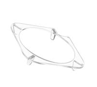 ZEPFJHE Acrylic Desktop Stand For 2024 Vertical Stand Holder Clear Dustproof Laptop Holder Cooling Heat Disspation Heat Dissipation