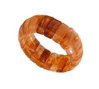 ZEPFJHE Acrylic Geometric Circles Stylish Fashion Wristband Comfortable Designs Casual To Formal Outfit Enhancer Contemporary Acrylic Art Jewelry