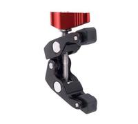 ZEPFJHE Action Camera Clamp Mount 360 Degre Rotation Aluminum Alloy Adjustable Adapter For Outdoor Sports Photography Adventure Camera Bracket