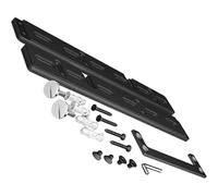 ZEPFJHE Adjustable Soundbar Wall Mount Steel Frame Vibrations Damping Design For Loudspeaker Secure Auditory Setup For Steel Soundbar Mount