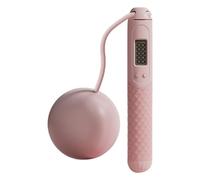 ZEPFJHE Adult Weighted Skipping Rope With Heavy Steel Cable Professional Digital Jump With Counter Indoor Jumping Ropeless Jump Rope