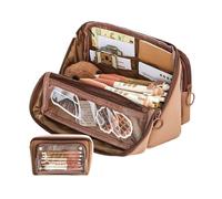 ZEPFJHE Aesthetic Pencil Case Large Capacity Box Simple Pen Bag School Office Supplies for Students Storage Aesthetic Organizers Box