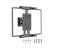 ZEPFJHE All Inclusive Wall Mount Set For Mobile Devices 4.7-15 Inch Screws Anchors Included Durability ABS Construction Space Saving Wall Mounted Phone Holder