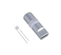 ZEPFJHE Aluminum Alloy Type C Connector Shell Housing Skin Built in LED Light Easy Installation for Do-it-Yourself Enthusiasts