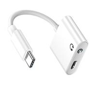 ZEPFJHE Aluminum USB C To 3.5mm Headphone Converter Supports Music Playbacks Call With Line Control For Speakers Phone Type C Adapters