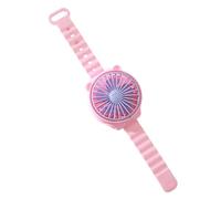 ZEPFJHE AM4 Battery Operated Cartoon Watch Fan Indoor Outdoor Use Ergonomic Handle Lightweight For Kids Boys Outdoor Travel Lightweight Fan