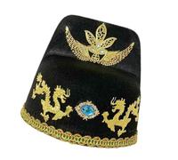 ZEPFJHE Ancient Chinese Officer Hat Costume Accessory For Adults For Theater Performances And Cultural Event Family Cosplay Accessory