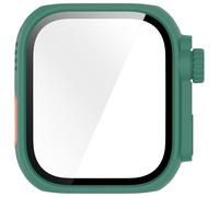 ZEPFJHE Antiscratch Sleeve Full Coverage Screen Protector For Watch Fit 4 Wearable Device PC Toughened Glass Antidust Shell Fitness Watch Accessory