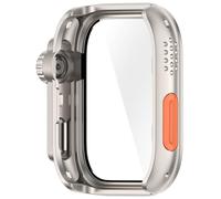 ZEPFJHE Antiscratch Sleeve Full Coverage Screen Protector For Watch Fit 4 Wearable Device PC Toughened Glass Antidust Shell Fitness Watch Accessory