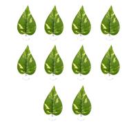 ZEPFJHE Aquarium Decors Plant Ornaments Colorful Water Plant With Suction Cup Landscaping Artificial Leaves Appearance Aquarium Decorations Large Small