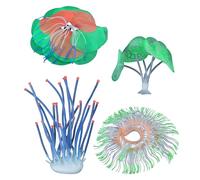 ZEPFJHE Aquariums Handicrafts Artificial Fluorescent Grass Plant Decorations Fish Tanks Supplies Sea Art Decors Aquarium Decoration