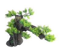 ZEPFJHE Aquariums Handicrafts Pine Tree Rockery Decorations Fish Tanks Supplies Sea Art Decorations Artificial Rockery Decors