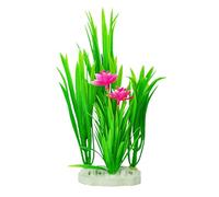 ZEPFJHE Aquariums Water Plant Artificial Tillandsia Plant With Base For Fishtanks Environment Enhancing Landscape Accessories Home Aquarium Decoration