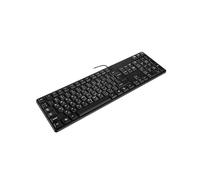 ZEPFJHE Arabic English Language Keyboard Easy USB Connection For Multilingual Typing In Office And Home Gaming Office Gaming Keyboards