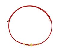 ZEPFJHE Artistic Handmade With Red Cord And Beads Trendy Wrist Jewelry Traditional Suitable For All Ages Handmade Red String