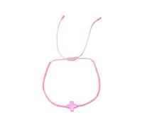 ZEPFJHE Artistics Multicolor Crosses Bead Sturdy Alloy Mixed Materials For Long Time Comfortable Wear Adjustable Fit Colorful Beaded