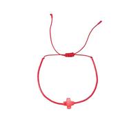 ZEPFJHE Artistics Multicolor Crosses Bead Sturdy Alloy Mixed Materials For Long Time Comfortable Wear Adjustable Fit Colorful Beaded