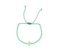 ZEPFJHE Artistics Multicolor Crosses Bead Sturdy Alloy Mixed Materials For Long Time Comfortable Wear Adjustable Fit Colorful Beaded