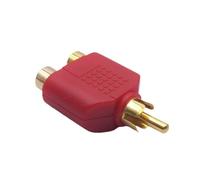 ZEPFJHE Auditory Y Adapter Splitter Cable Adapter1 Male To 2 Female For Extending Video Cables Connectors 1PC Video Converter