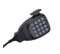 ZEPFJHE Automotive Radio Connector Hand Microphone 3.5-13.8V Wide Voltages Input Ergonomic 45° Grip Angled Off Roading Radio Accessory