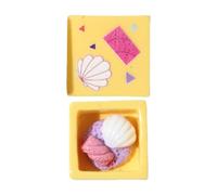 ZEPFJHE Back Shell Decorative Accessory Case Cake Box Model Ornament Charm Resin Desserts Ornament Unique Case Enhancements