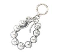 ZEPFJHE Beaded Phone Wrist Strap Cellphone Lanyard Chain Bowknot Beaded Wristlet Bracelets For Women Bag Backpacks Phone Chain Strap