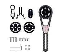 ZEPFJHE Bicycles Computer Mount Adjustable Holder Cycling Extension Mount For Handlebars Bikes Camera Stem Brackets Bike Holder Stand