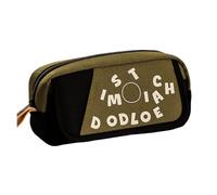 ZEPFJHE Big Capacity Pencil Case Portable Travel Pencils Pouches with Multiple Compartments Pen Organiser for School Supplies Portable Handle Pencil Case for Commuting